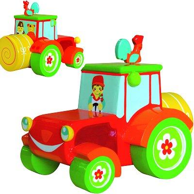 Tirelire - Maison : Le tracteur pour 32