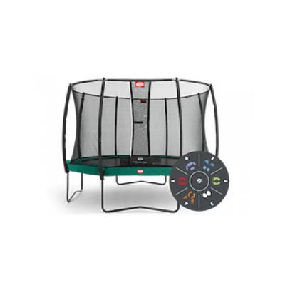 Trampoline Berg Champion Tattoo + Safety Net Deluxe 430 pour 1099