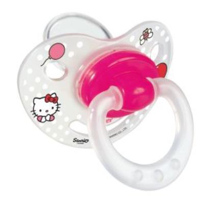 TIGEX - 104610 - 2 SUCETTES PHYSIO - SILICONE - HELLO KITTY - TAILLE 2 pour 6