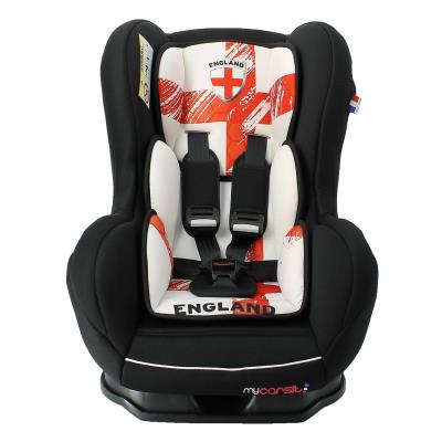 Sige auto ENGLAND Groupe 0+ de 0  18 kg avec protections latrales - Fabrication 100% Franaise - 3 toiles Test TCS - 8 coloris - Cale tte et assise rembourrs. pour 75