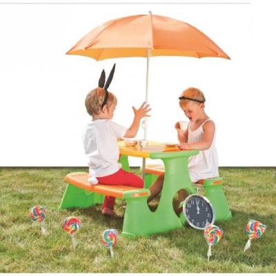 Paradiso toys - t00759 - jeu de plein air - table + parasol pour 86