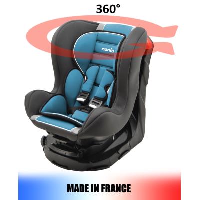 Sige auto pivotant 360 et inclinable 4 positions Made in France groupe 0+ / 1 (0-18kg) pour 98