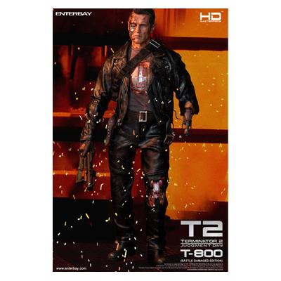 Enterbay - Terminator 2 figurine 1/4 HD Masterpiece T-800 Battle Damaged pour 2278