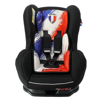 Sige auto FRANCE Groupe 0+ de 0  18 kg avec protections latrales - Fabrication 100% Franaise - 3 toiles Test TCS - 8 coloris - Cale tte et assise rembourrs. pour 75