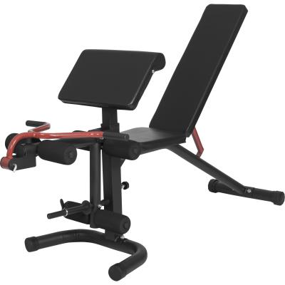 Banc Multiposition Incliné-décliné Avec Pupitre À Biceps pour 170