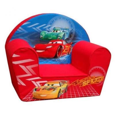 Disney fauteuil cars racing team rouge/bleu pour 70