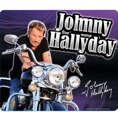 Tapis de souris Johnny Hallyday Moto pour 7
