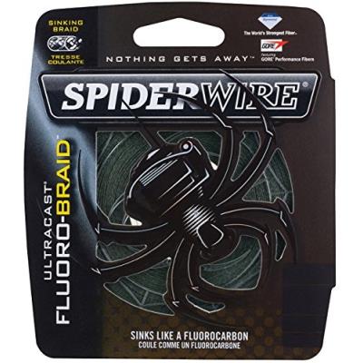 Spiderwire Ultra Fluo Fonte-tresse-vert - 13 Kg pour 60