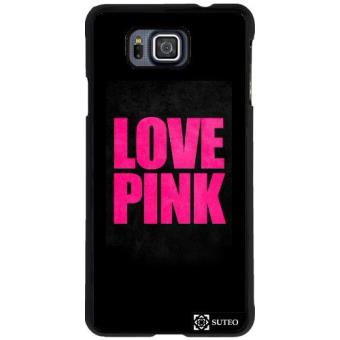 Coque Samsung Galaxy Alpha Love Pink 1131 Achat & prix Fnac