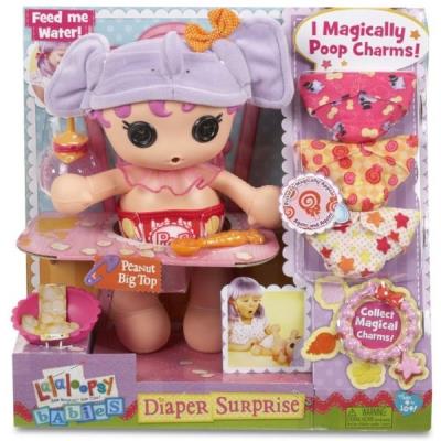 Lalaloopsy Babies - Diaper Surprise - Peanut Big Top - Poupon  Fonction 28 cm pour 37