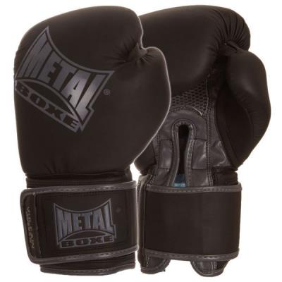 Gants De Boxe Thai Mb Vulcain Noir Mat - 10 Oz pour 40