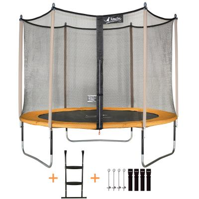 Kangui - Trampoline De Jardin 305 Cm + Filet De Sécurité + Échelle + Kit D´ancrage Jumpi Pop 300 pour 236