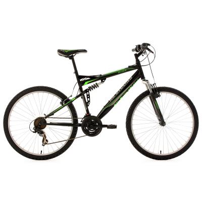 Vtt Tout Suspendu 26pouces Paladin Noir-vert Tc 51 Cm Ks Cycling pour 210