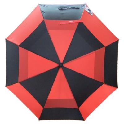 Gmtee Parapluie De Golf Avec Aérations 157 Cm Rouge Noir Rouge 62 pour 43