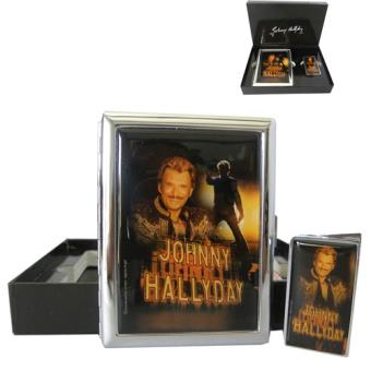 Briquet Personnalisé Johnny Hallyday - Cadeau Homme Gravé En France
