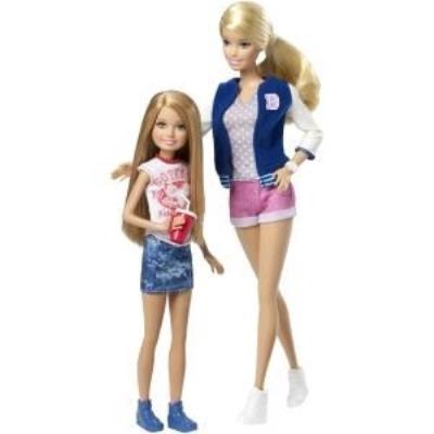 Barbie coffret 2 soeurs barbie et stacie mattel cgf35 pour 110