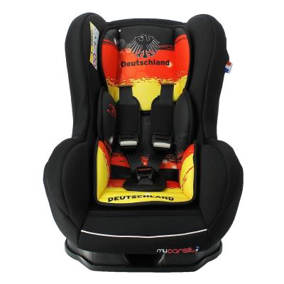 Sige auto ISOFIX DEUTSCHLAND Groupe 1 (9  18 kg) avec protections latrales - Fabrication 100% Franaise - 3 toiles Test TCS - Cale tte et assise rembourrs pour 100