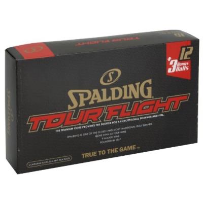 Spalding Tour Flight Lot De 15 Balles De Golf (blanc) pour 37
