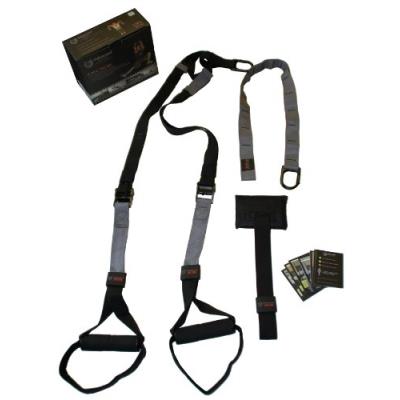 Okami Fightgear Cml Core Muscle Leash Pro Kit 11-0005 Set De Sangles De Suspension Fitness Noir pour 104