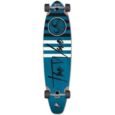 Wave Skateboard Stripper Longskate Bleu 40 pour 77