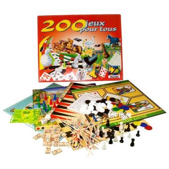 Coffret 200 jeux pour Tous France Cartes : King Jouet, Jeux de hasard et