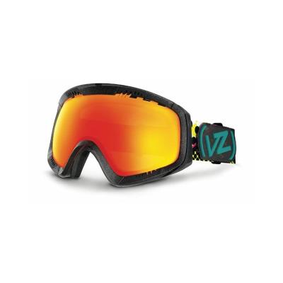 Masque De Ski Von Zipper Feenom - Party Animals Black / Fire Chrome pour 77