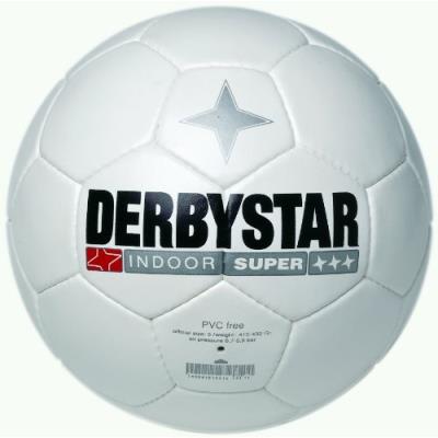 Derbystar Indoor Super Ballon De Football Blanc 4 pour 38