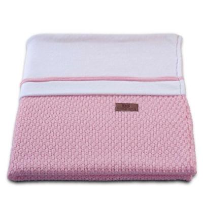babys only - couverture robust maille rose (75 x 100 cm) - rose pour 79