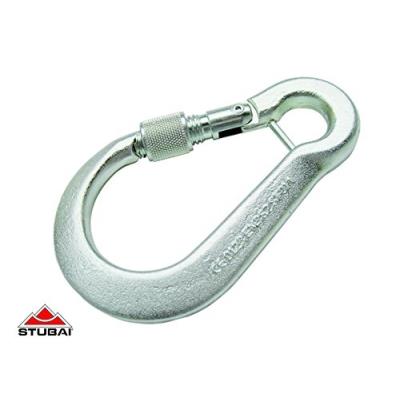 Stubai Sports Mousqueton Pompier En Acier Avec Épingle De Sécurité Blanc 368 G pour 67