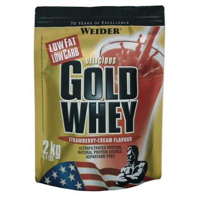 Gold Whey Proteine Weider 2kg - Vanille pour 98