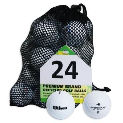 Second Chance Wilson Pro Staff 24 Balles De Golf De Récupération Qualité Supérieure Grade A pour 41