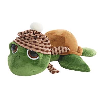Lil peepers 28241-suki peluche rocky la tortue avec bonnet et charpe assortie loup - 76 cm pour 108
