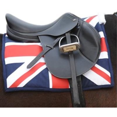 John Whitaker Ujsp Coussin De Selle Imprimé Union-jack Taille Cheval pour 78