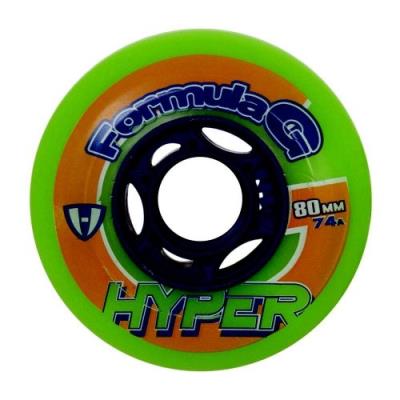 Hyper Roues Pour Rollers Pour Homme Formula G Era Vert Fluo Bleu - 76, 72400 pour 49