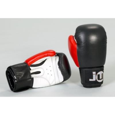 Ju-sports Gants De Boxe Cuir-plus 284 G Noir - Noir Rouge Blanc pour 57