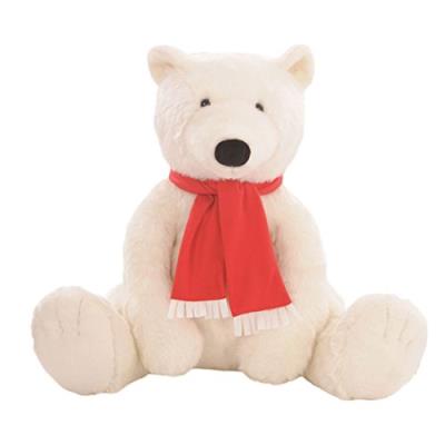 Suki gifts 28247 peluche ours polaire avec charpe shivers rouge 79 cm pour 116