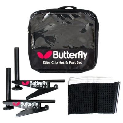 Butterfly Elite Set Filet Et Poteaux Clipsables pour 77