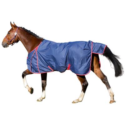 Kerbl 323620 Couverture Dextérieur Pour Cheval Bleu Marine Rouge 125 Cm pour 83