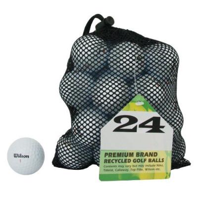 Second Chance Wilson 24 Balles De Golf De Récupération Qualité Supérieure Grade A pour 36