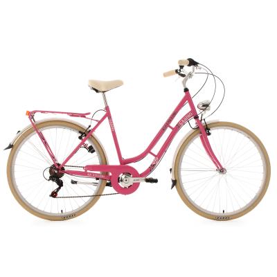 Vélo Pour Dame 28 Casino 6 Vitesses Rose Tc 48 Cm Ks Cycling pour 250