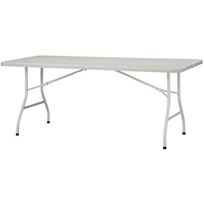 New Storm 150 Cm-centre De Table Pliante Carrée Argent Argent N A pour 150