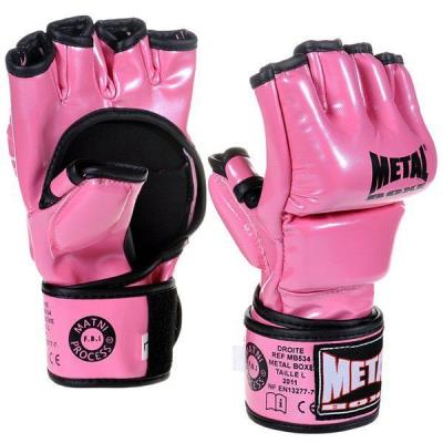 Gants Mma Free Fight Interceptor Rose - M pour 40