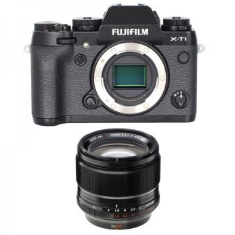 FUJIFILM x t1 black + 56mm apd Fnac.com