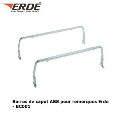 Erd - barres de capot abs pour remorques erd - bc001 pour 119