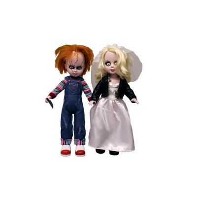 Mezco - Living Dead Dolls pack poupes Chucky & Tiffany 25 cm pour 320