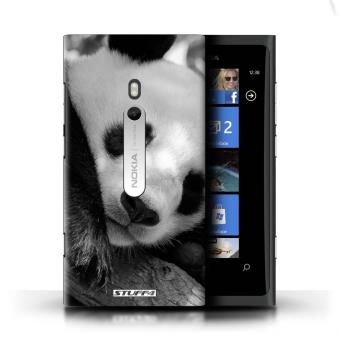 Coque de Stuff4 / Coque pour Nokia Lumia 800 / Panda Design / Animaux