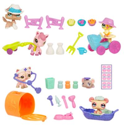 Hasbro - Littlest Petshop - 3 Petshop et accessoires pour 39