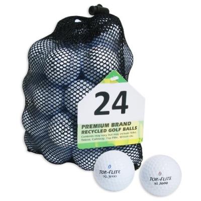 Second Chance Top Flite Magna 24 Balles De Golf De Récupération Qualité Supérieure Grade A pour 40