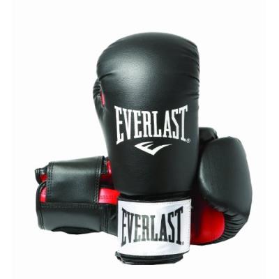 Everlast Rodney 1803 16 Oz Gants De Boxe Entraînement Muscles Pectoraux Mixte Adulte Noir Rouge 30 Cm pour 52