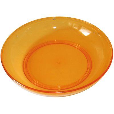Plastorex - Plastorex - Assiette creuse Micro-ondes Copolyester Orange pour 18